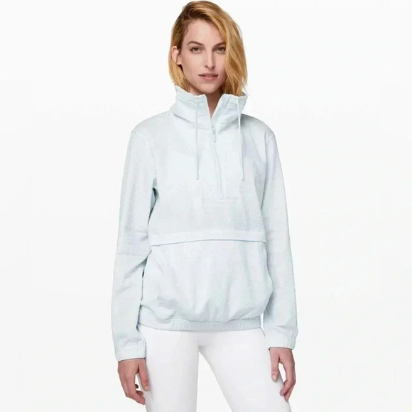 Lululemon Pack Light Pullover Almost Blue Rare - Picture 1 of 16